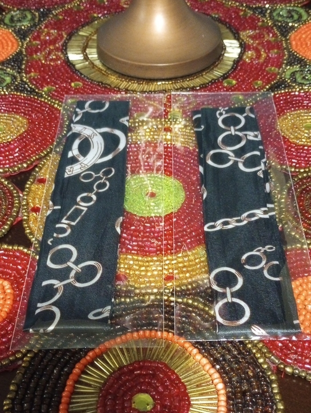 Set of (2) Bag Scarves